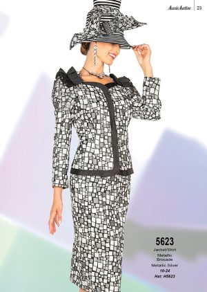 CHAMPAGNE SKIRT SUIT