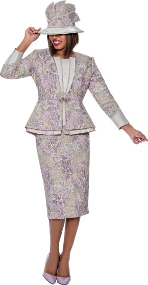 DIVINE QUEEN 3PC SKIRT SUIT