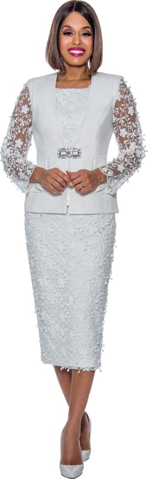 DIVINE QUEEN 3PC SKIRT SUIT