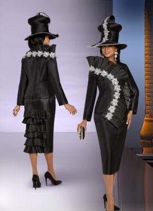 DONNA VINCI SKIRT SUIT