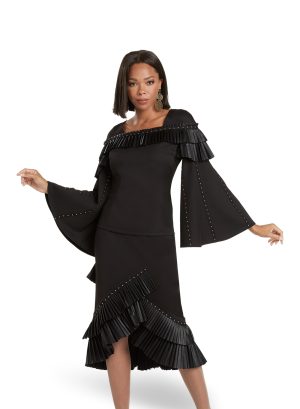 DONNA VINCI SKIRT SUIT