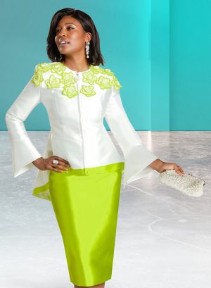 DONNA VINCI SKIRT SUIT