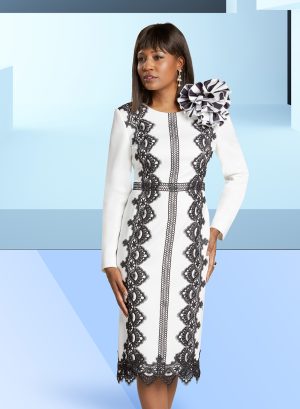 DONNA VINCI DRESS LACE