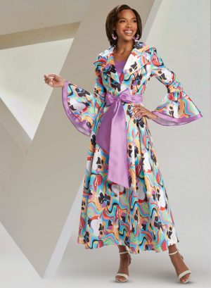 DONNA VINCI DRESS PRINT
