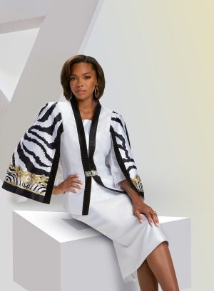 DONNA VINCI SKIRT SUIT