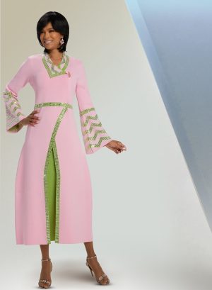 DONNA VINCI KNITS SKT SUIT LON