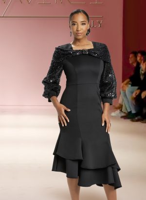 DONNA VINCI DRESS STRETCH