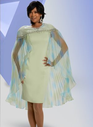 DONNA VINCI DRESS AND CAPE