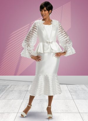 DONNA VINCI 3PC SKIRT SUIT