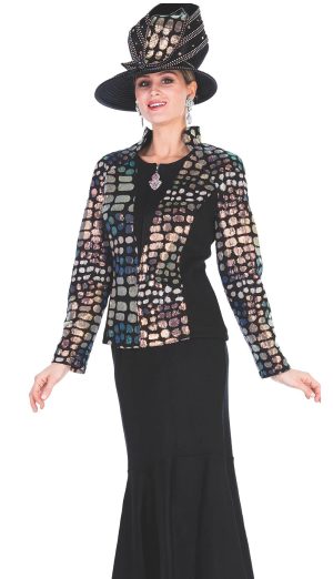 ELITE KNITS SKIRT SUIT
