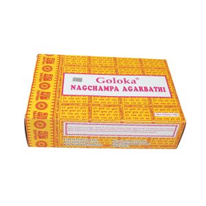 Goloka Nag Champa Agarbathi Incense 15g (12/box)