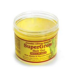 SuperGrow Hair Gel: Regular Hold - 4 oz.