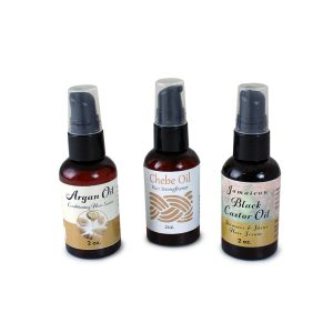 Set Of 3 All Natural Hair Oils