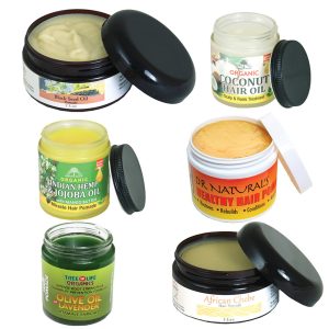 Set Of 6 Hair Pomades