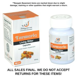 EXPIRED (May 2023) Turmeric Living Bitters Capsules