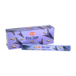 HEM: Blue Sage Incense - 6 Pack = 120 Sticks